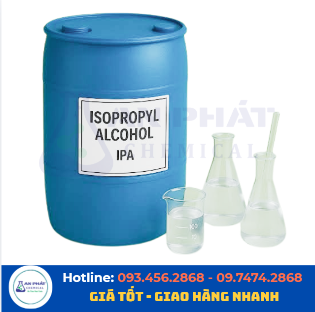 Cồn IPA C₃H₈O 99% – Trung Quốc, 160 kg/phuy