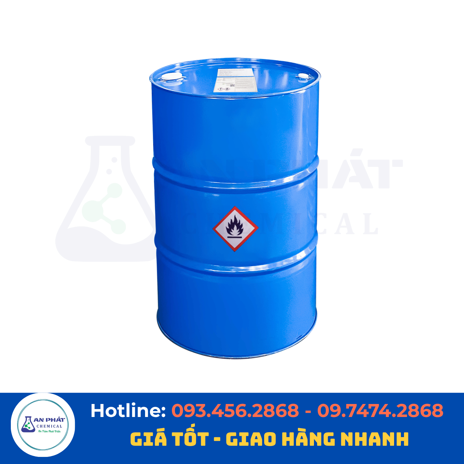 Dung môi PMA C₆H₁₂O₃ 99,5% – Đài Loan, 190 kg/phuy