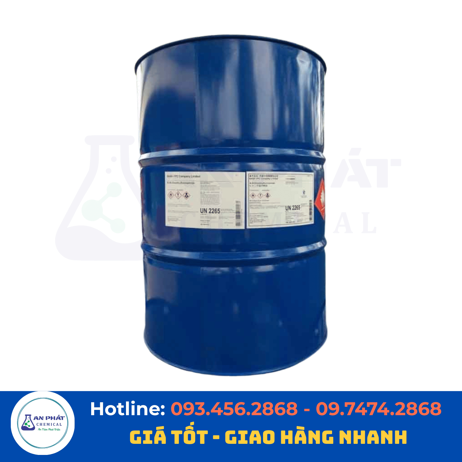 Dimethylformamide (DMF) C₃H₇NO 99% – Trung Quốc, 190 kg/phuy