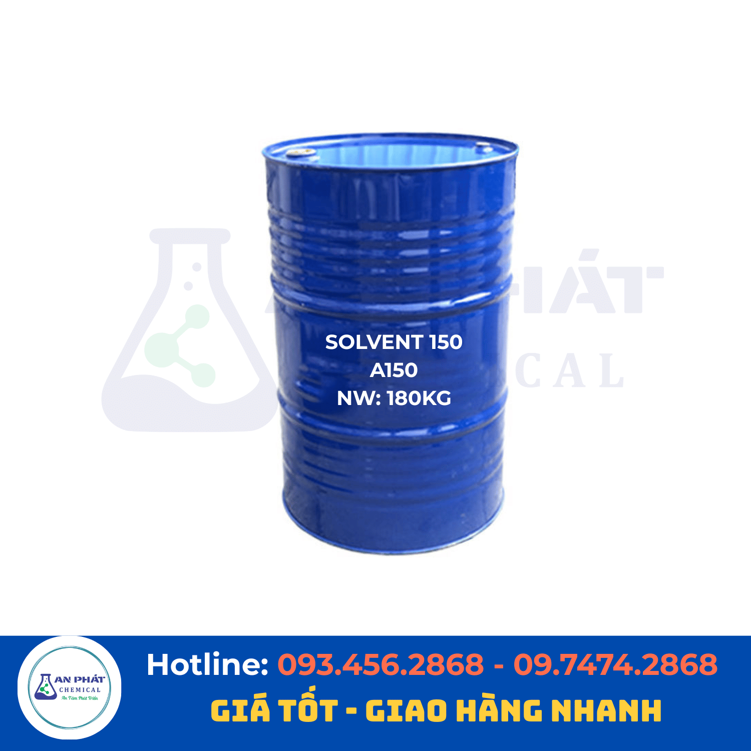 Dung môi Solvent 150 – Singapore, 180 kg/phuy