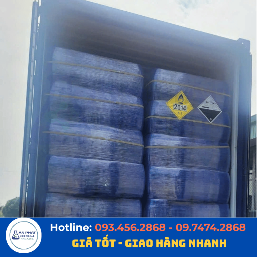 OXY GIÀ H₂O₂ 50% – HÀN QUỐC, 30 KG/CAN