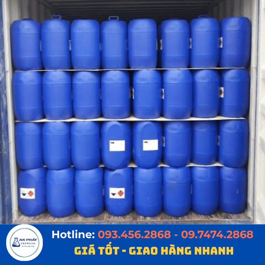Axit formic CH₂O₂ 85% – Trung Quốc, 25 kg/can hoặc 35 kg/can