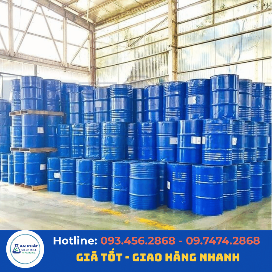 Dung môi PM C₄H₁₀O₂ 99% – Trung Quốc, 190 kg/phuy