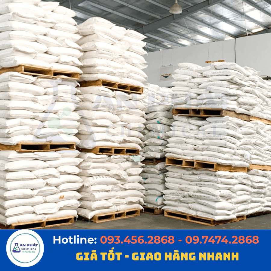 Magie sulfat (Muối Epsom) MgSO₄ 99% – Trung Quốc, 25 kg/bao