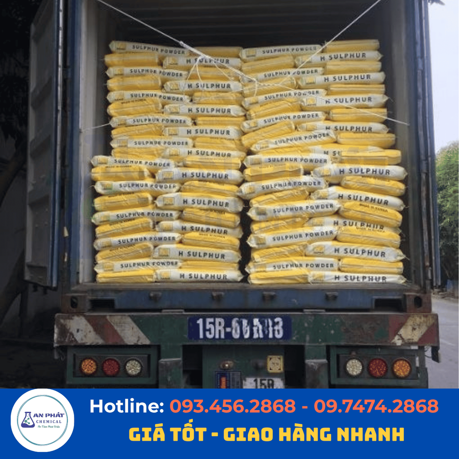 Lưu huỳnh S 99% – Hàn Quốc, bao 25 kg