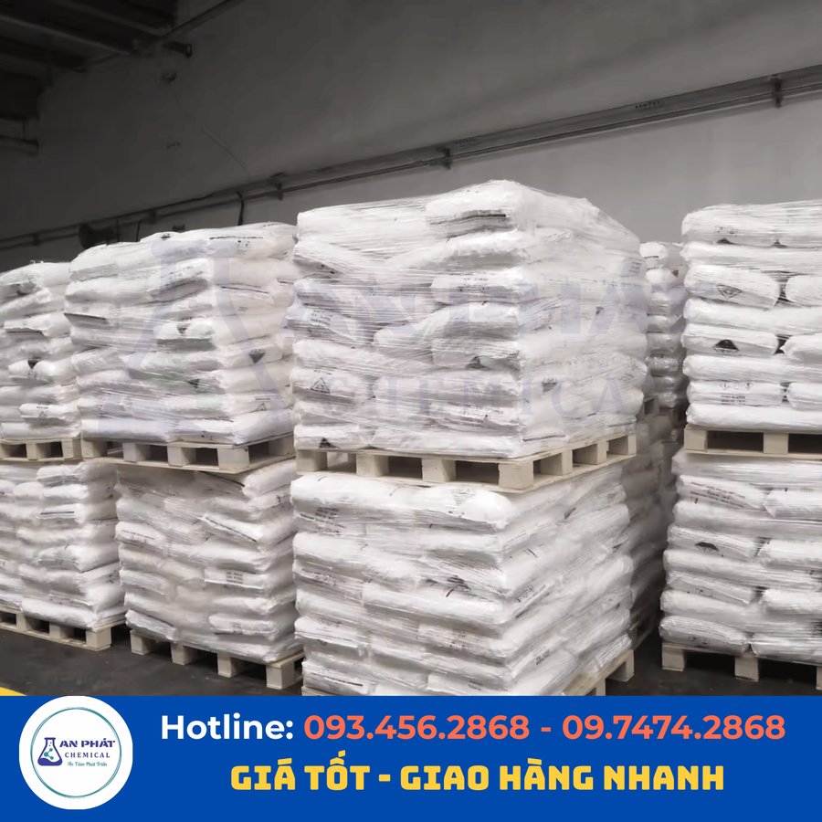 Kẽm clorua ZnCl₂ 98% – Trung Quốc, 25 kg/bao