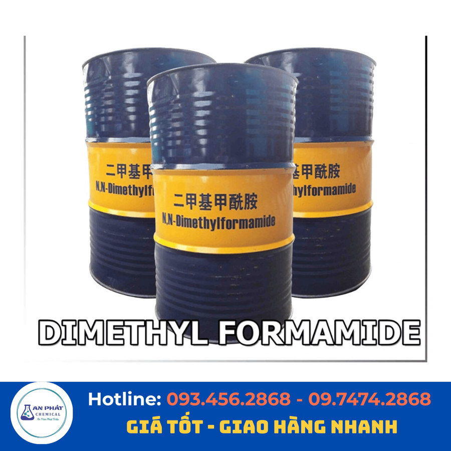 Dimethylformamide (DMF) C₃H₇NO 99% – Trung Quốc, 190 kg/phuy