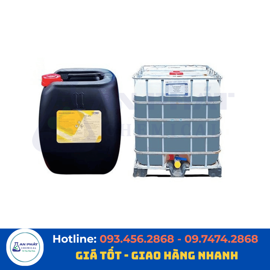 Sắt(III) clorua lỏng FeCl₃ 38–40% – Việt Nam, 35 kg/can