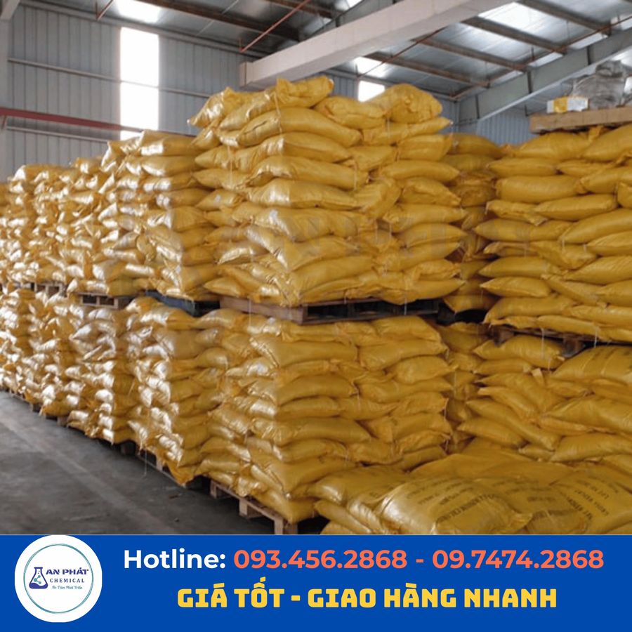 PAC bột Quitao Alₙ(OH)ₘCl₍₃ₙ₋ₘ₎ 30% – Trung Quốc, bao 25 kg