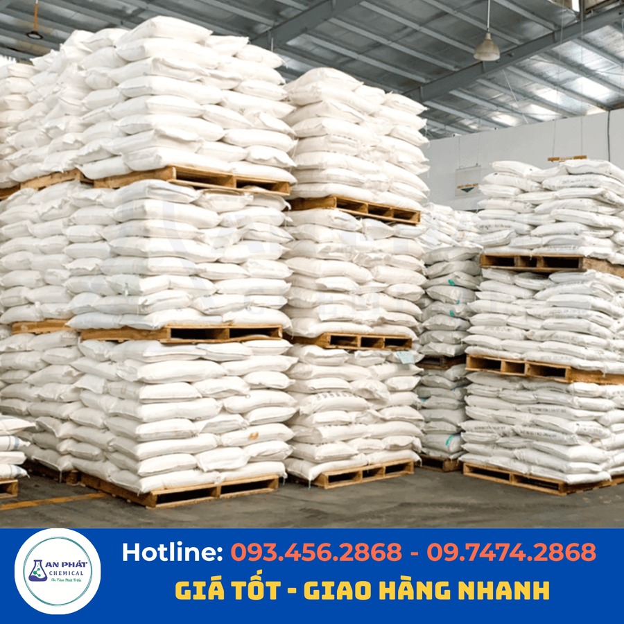 Amoni clorua (Muối lạnh) NH₄Cl 99% – Trung Quốc, 25 kg/bao