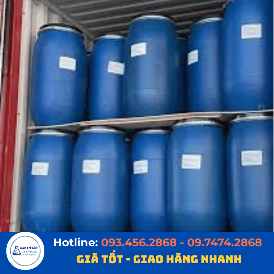 SLES (Natri laureth sulfat) C₁₂H₂₅(OCH₂CH₂)ₙOSO₃Na 70% – Trung Quốc, 170 kg/phuy