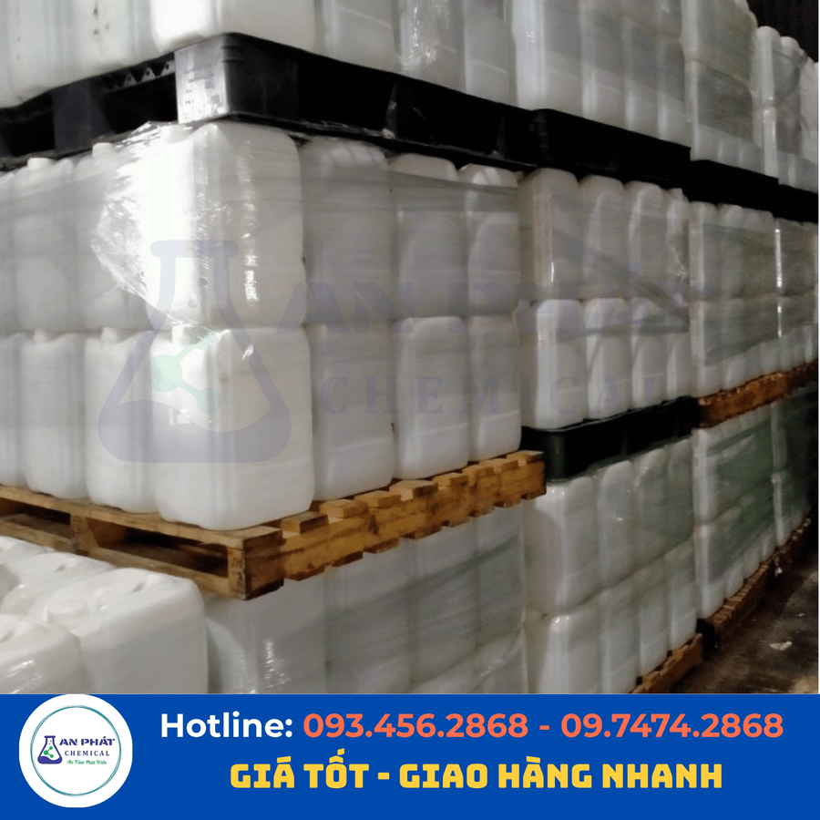 Axit flohydric HF 55% – Trung Quốc, 25 kg/can