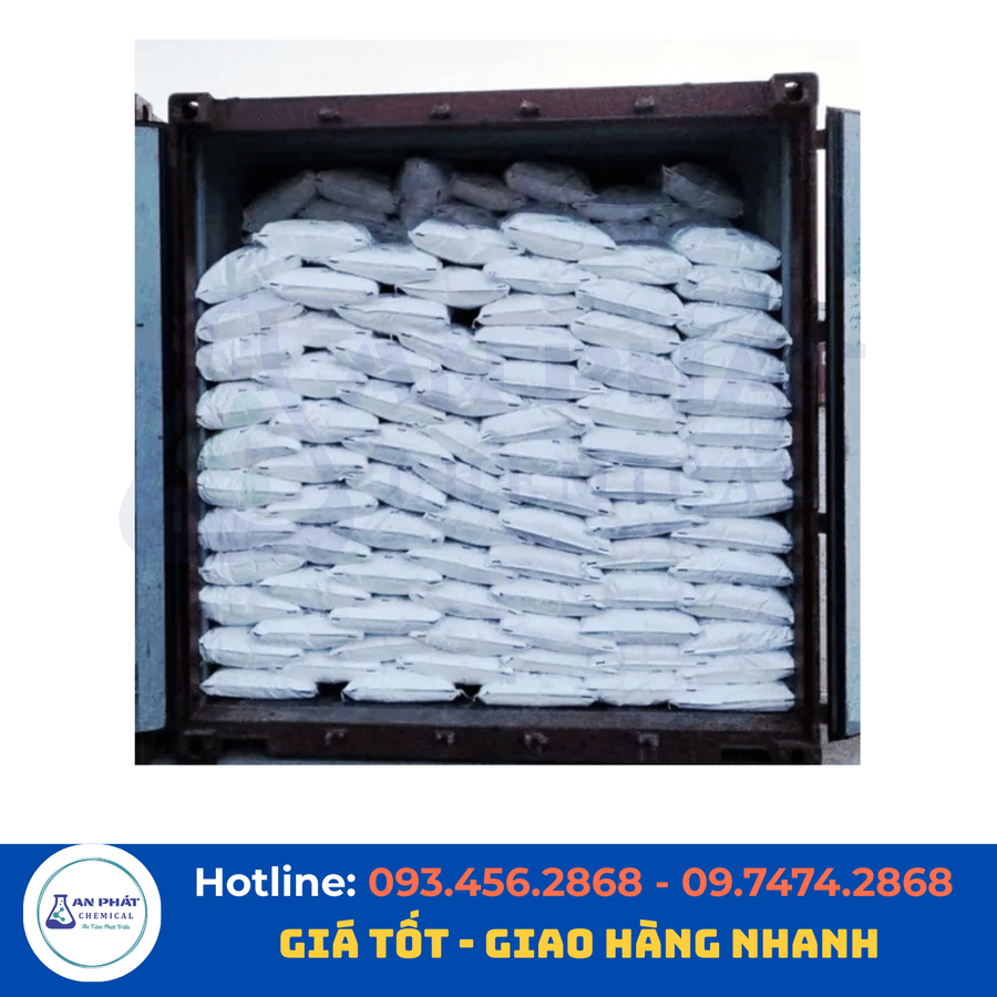 Axit sulfamic H₃NSO₃ 99,5% – Trung Quốc, 25 kg/bao