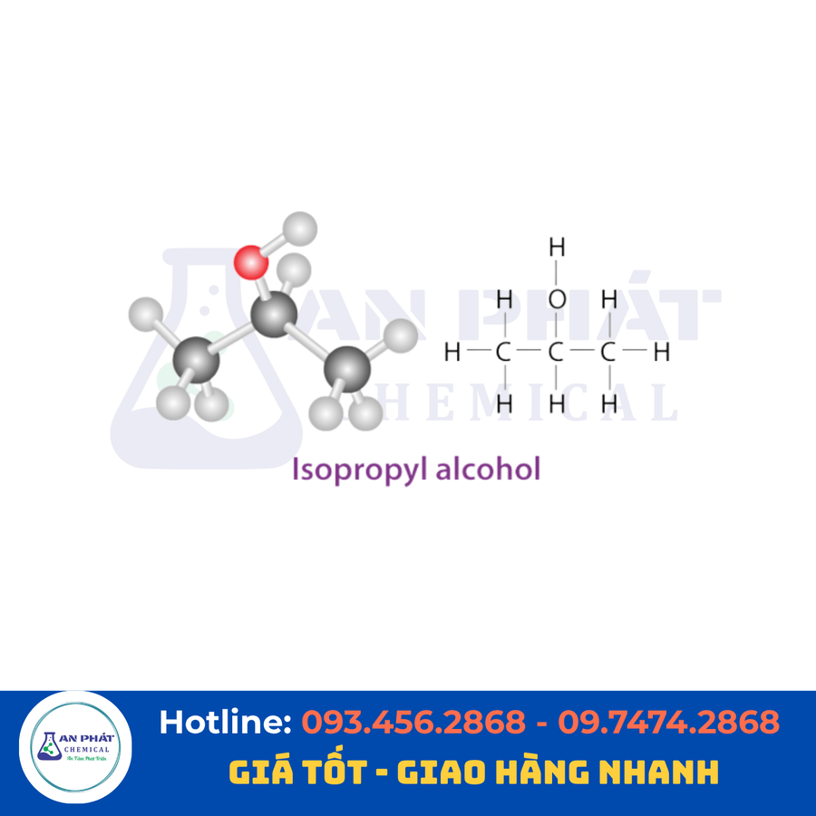 Cồn IPA C₃H₈O 99% – Singapore, 163 kg/phuy