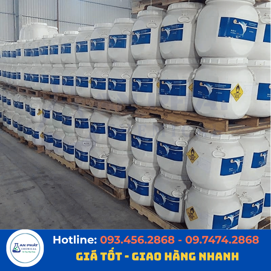 Clorin Sinopec Ca(ClO)₂ 70% – Trung Quốc, 45 kg/thùng