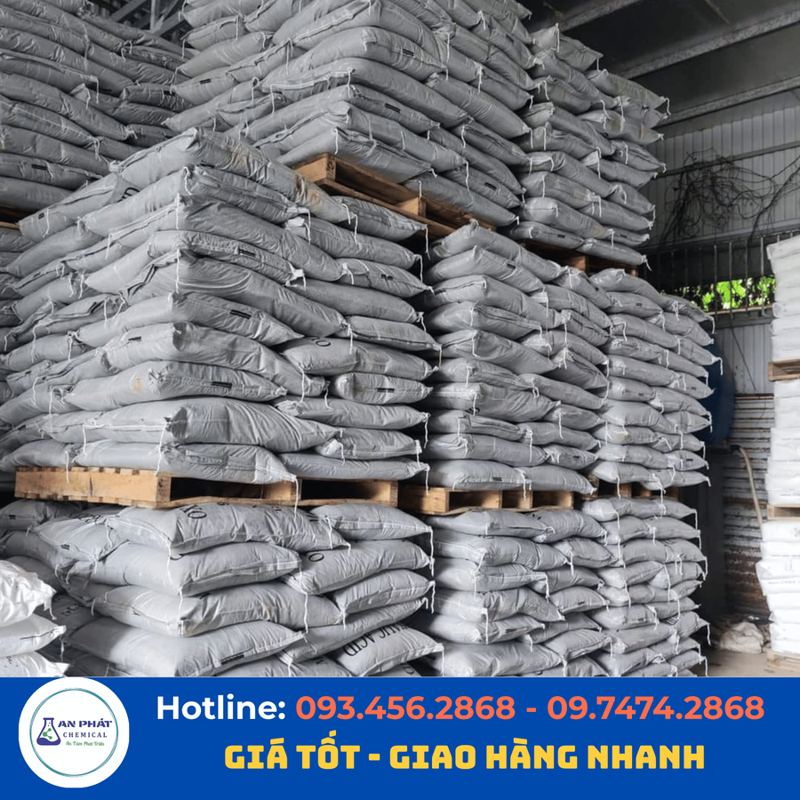Axit oxalic C₂H₂O₄ 99,6% – Trung Quốc, 25 kg/bao