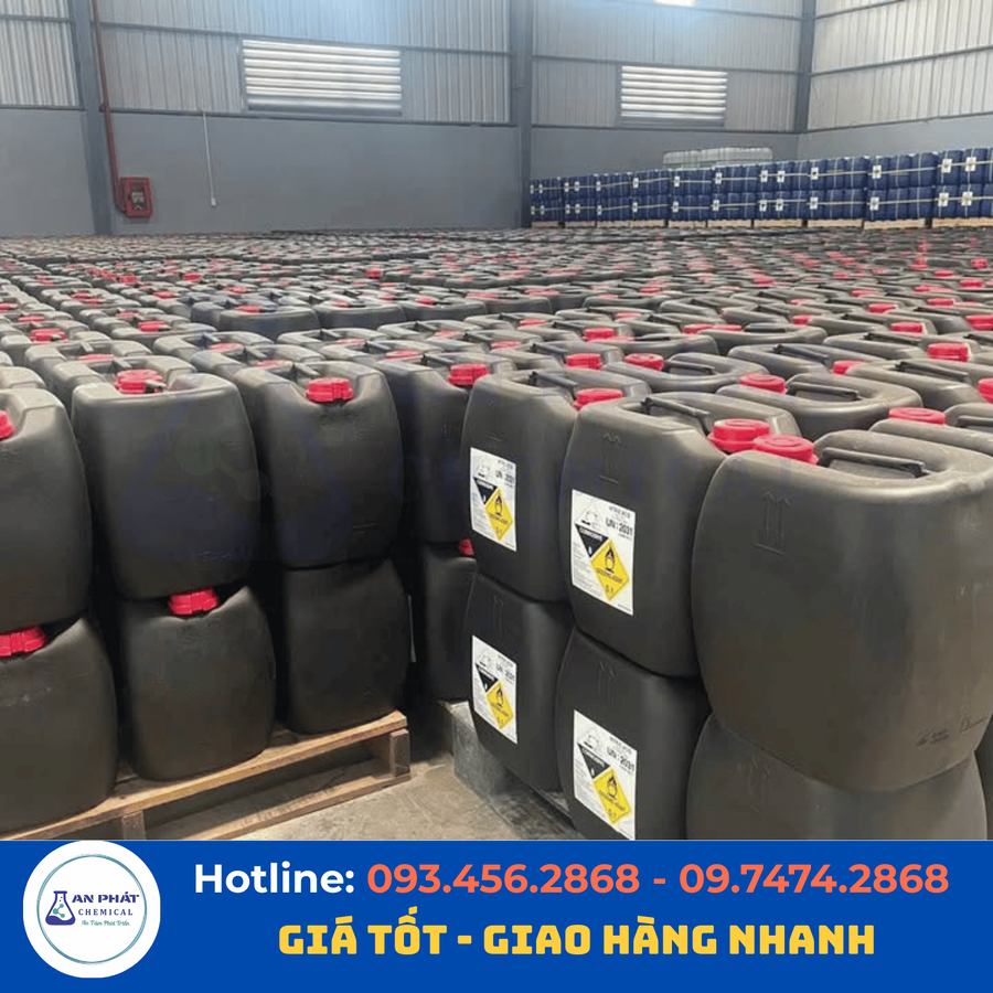Axit nitric HNO₃ 68% – Hàn Quốc, 35 kg/can