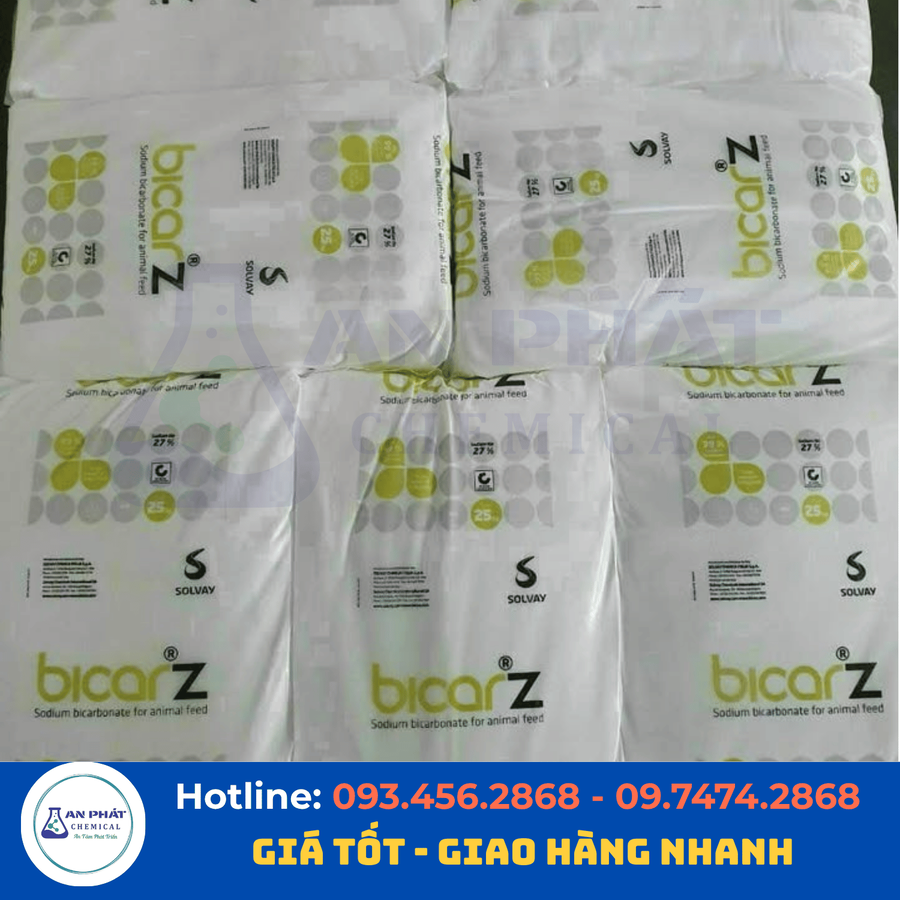 Baking soda (Bicar Z) NaHCO₃ 99% – Trung Quốc, 25 kg/bao