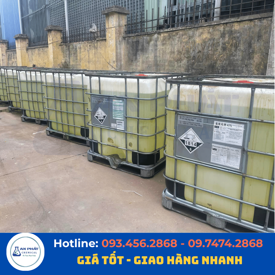 Nước Javen NaClO 12% – Việt Nam, 30 kg/can hoặc 1.200 kg/tank