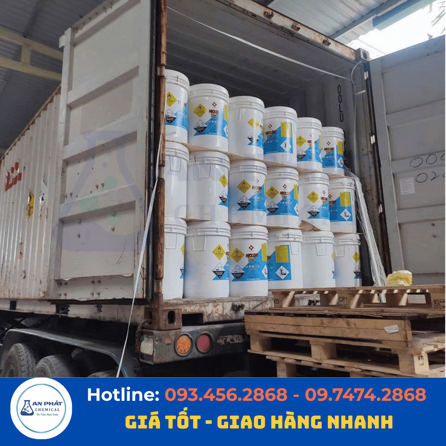 Clorin Niclon Ca(ClO)₂ 70% – Nhật Bản, 45 kg/thùng