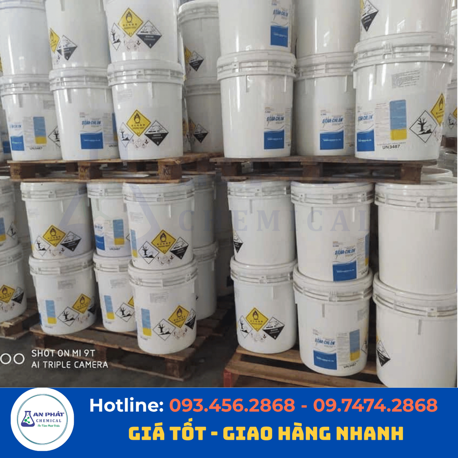 Clorin Nankai Ca(ClO)₂ 70% – Nhật Bản, 45 kg/thùng