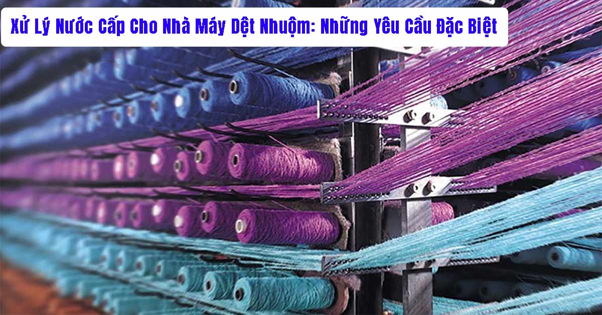 Cung cấp xút NaOH tại Nam Định cho dệt nhuộm và xử lý nước