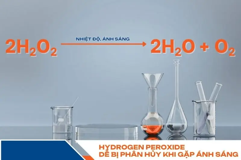 KMnO4 và Hydrogen Peroxide: so sánh hai chất oxy hóa trong xử lý nước