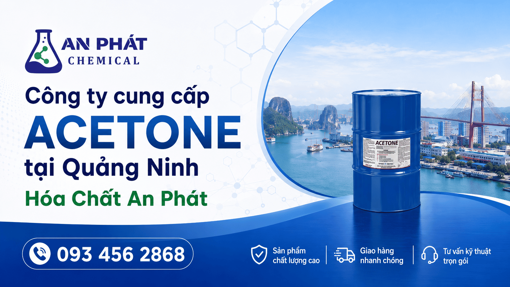 Mua Acetone tại Quảng Ninh ở đâu chất lượng?