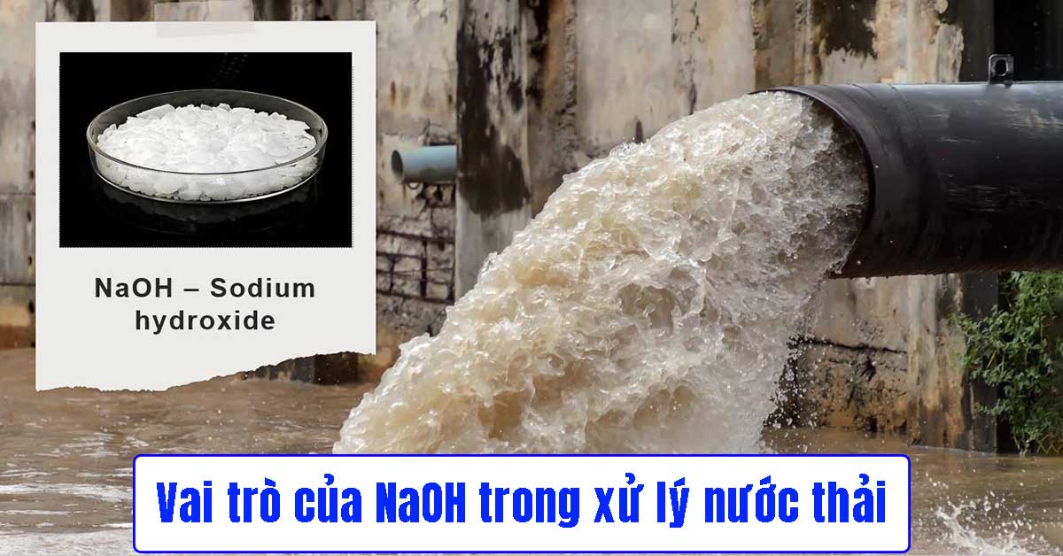 NaOH có làm tăng TDS trong nước thải không?