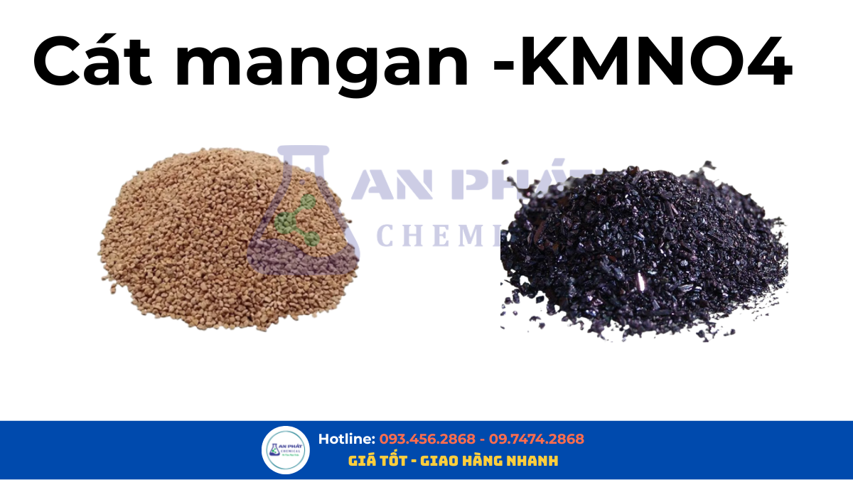 Thuốc tím KMnO4 và cát mangan khác nhau như thế nào?