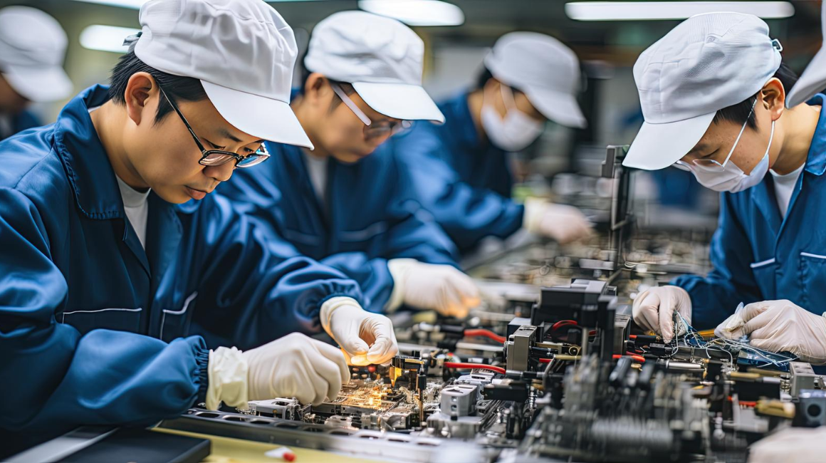 Xút NaOH trong ngành điện tử và sản xuất linh kiện