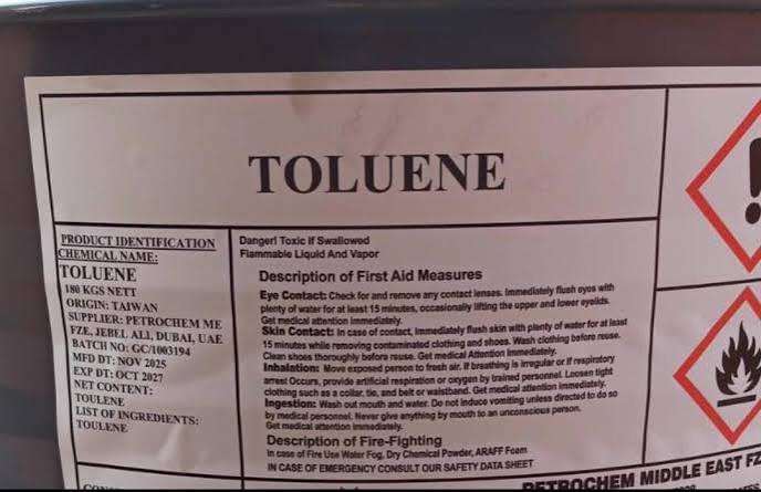 Phuy Toluene bị phồng, rò rỉ hoặc biến dạng: các điểm cần kiểm tra